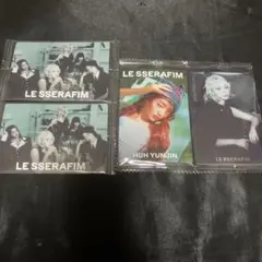 LE SSERAFIM ルセラフィム ウエハース ステッカー 4枚セット