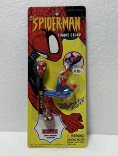スパイダーマン フィギュアストラップ ウォールクライマー 吸盤付き 2001年のサムネイル