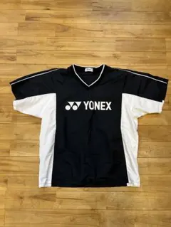YONEX Vネック 半袖 プラクティスシャツ ブラック Lのサムネイル
