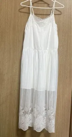 ロングキャミソールワンピース サイズ Free