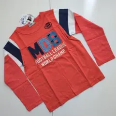 【新品】ミキハウス ダブルビー 130cm 男の子 キッズ ロンT