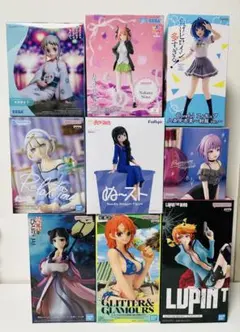 外箱無し】美少女プライズフィギュア 9点セット まとめ売り - メルカリ