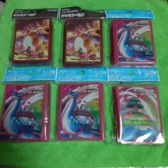 新品◆6袋◆ポケモンデッキシールド◆キョダイマックス 湖に響く旋律&リザードン