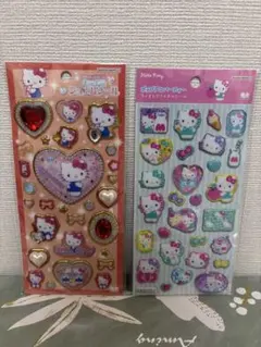 【即日発送】ハローキティ シール2点セット