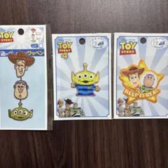 新品未使用トイ・ストーリー ワッペン3点セット