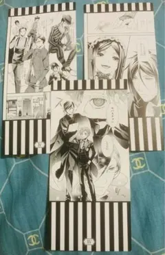 黒執事 アニメフェア特典 15th 名場面しおり　シエル　双子　④ 黒執事 アニメフェア特典 15th 名場面しおり シエル 双子 - メルカリ