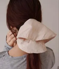 【 ammy. / エイミードット 】 ビッグ フリル シュシュ