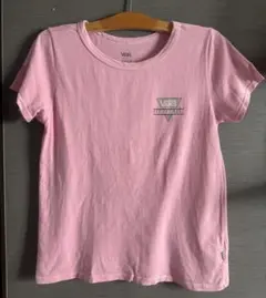 VANS ピンク 半袖Tシャツ Sサイズ