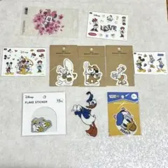 未使用　ディズニー　キャラクター　シールセット　ミッキー　ミニー　ドナルド