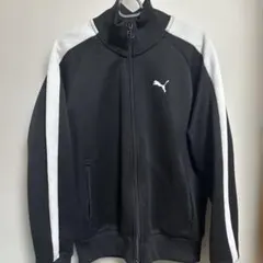 PUMA トラックジャケット ブラック ホワイトのサムネイル