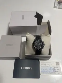 SEIKO 1/5秒クロノグラフ クオーツ 腕時計SBTR021