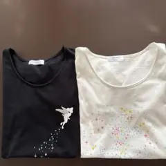 ☆ディズニー ティンカーベル ミッキー パフスリーブ Tシャツ