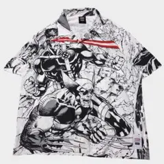 HUF x MARVEL X-MEN コラボ アロハシャツ Lサイズのサムネイル