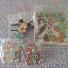 ミッキー・チップとデール・ドナルド・デイジー ピンバッジセット