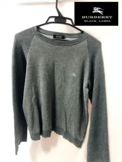 BURBERRY BLACK LABEL 　セーター　紺