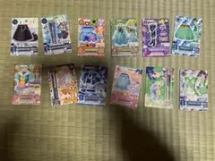 アイカツ　カード　霧矢あおい　藤堂ユリカ　神谷しおん　姫里まりあ