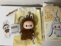 POP MART イニシャル ラブブ pin for love Lペンダント