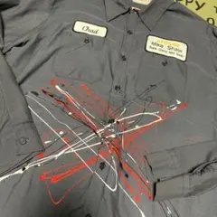 メンズシャツ　プリント