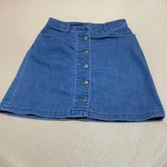 お値下げ中！ローリーズファーム　　デニム　ミニスカート