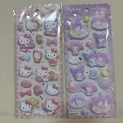 もちもちマシュマロシール　即日発送　ハローキティ　マイメロディ×クロミ