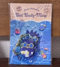 サンリオ バッドばつ丸 ぷかぷかアクリルキーホルダー