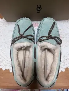 UGG ミントグリーン モカシン　ダコタ美品