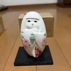 陶びな 陶人形 佐々木道子作 有田焼 銀座和光　陶雛（おひなさま）ひな人形 陶びな 陶人形 佐々木道子作 有田焼 銀座和光 陶雛（おひなさま