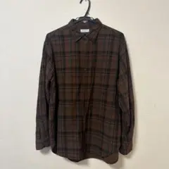BEAUTY&YOUTH ブラウン　チェック　ネルシャツ　最終価格