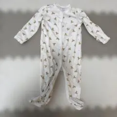 ラルフローレン クマ柄ホワイトロンパース