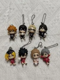 ハイキュー!! キーチェーンストラップ 8体コンプセット