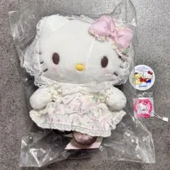 【新品未開封】ハローキティ　ぬいぐるみ　フォレストレース　サンリオ　おまけ付き