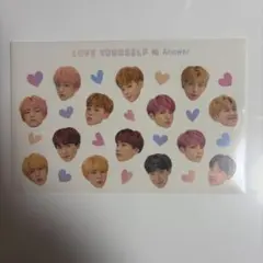 BTS LoveYourself 結 特典ステッカー