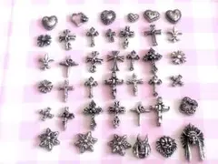 メタルパーツ　金属パーツ　十字架など　まとめ売り⑧ゴスロリ　パンク