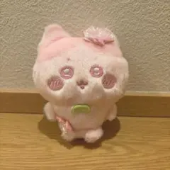 【送料込み⭐︎タグ付き】ちいかわ　ぬいぱれっと〜さくらいろ〜マスコット　ハチワレ