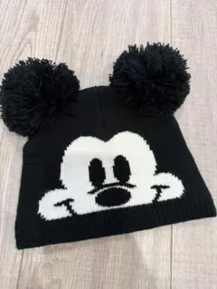 ✳︎ミッキーマウス ポンポン付きニット帽 50〜52cm✳︎