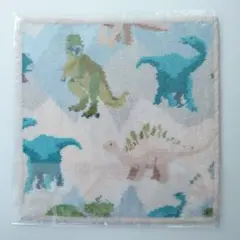 匿名配送☆新品未使用 フェイラー ハンカチ 恐竜 ジュラシック ②