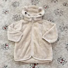 H&M くま耳付き フリースジャケット 86cm