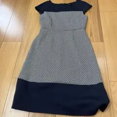 TALBOTS 半袖ひざ丈ワンピース サイズ0のサムネイル