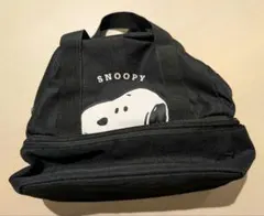 SNOOPY 保温・保冷バッグ 黒