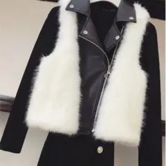 CLARA✰ フェイクファーベスト