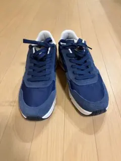 SKECHERS エアクールメモリーフォーム スニーカー ネイビー