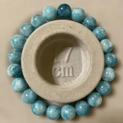 ラリマーブレスレット 10mm 17cm