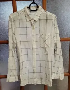 ナップパーム　nappalm コットンシャツ　シアーシャツ　綿100%