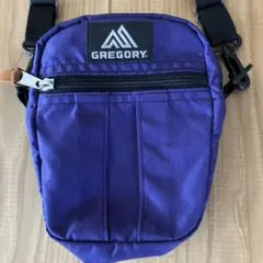 GREGORY グレゴリー ショルダーバッグ パープル　サイズMのサムネイル