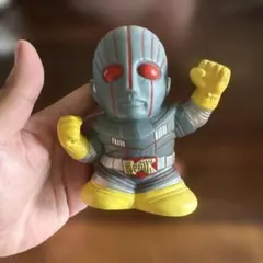 仮面ライダー ライダーマン ストロンガー ソフビ 貯金箱 2体セット