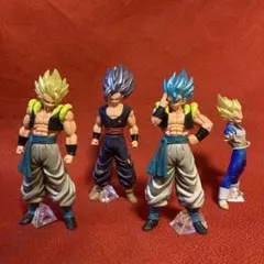 H Gシリーズ　ドラゴンボール　サイヤ人（4種完）フィギュア
