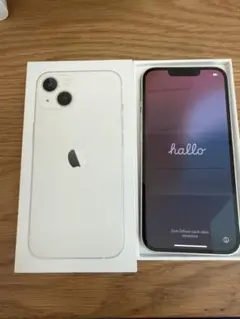 美品 Apple iPhone 13 ホワイト 512GB