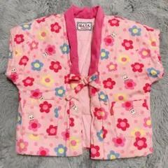 ミキハウス 花柄甚平 Sサイズ