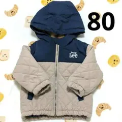 Buddy Lee 中綿入り ジャンパー サイズ 80 ベージュ×ネイビー