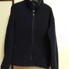 ユニクロ　紺色フリースジャケット